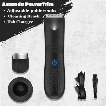 Ascendo PowerTrim ᴛᴍ- Manscape Trimmer